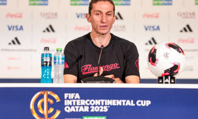 Filipe Luís. Fotos: Gilvan de Souza/Flamengo