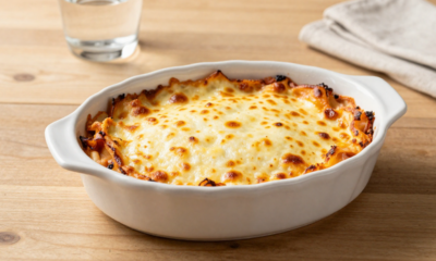 A lasanha de domingo custa menos de R$ 70, rende bastante e ainda ganha da pronta no sabor