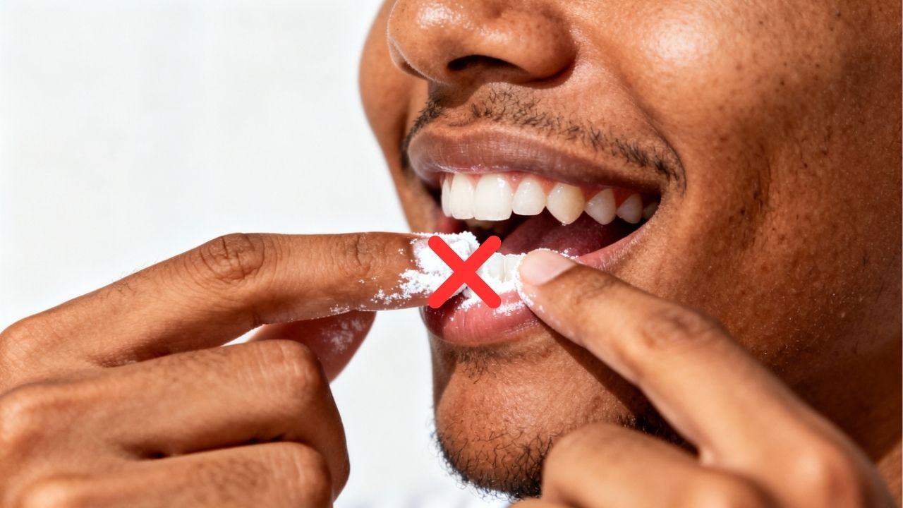 Não use bicarbonato de sódio na pele, nem nos dentes antes de ler este alerta