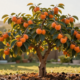 Caqui enxertado no quintal cresce rápido, mas um detalhe no cultivo faz toda a diferença