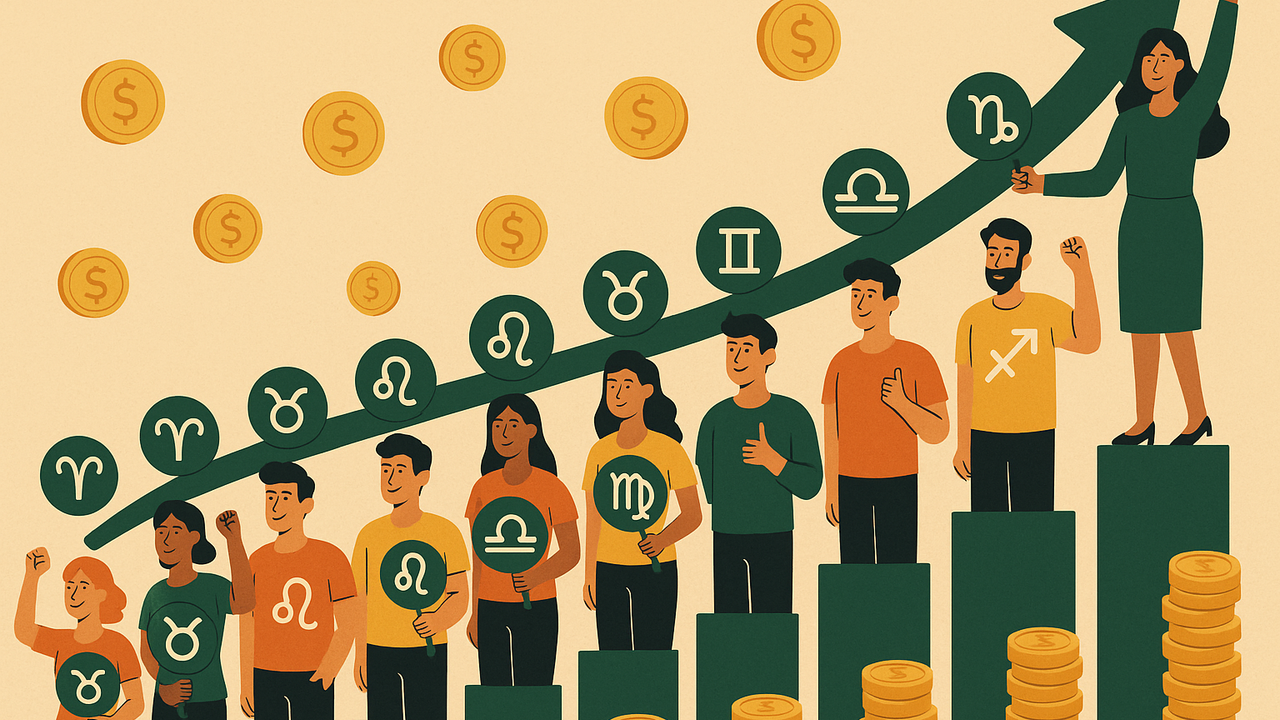 3 signos que ninguém esperava cresceram financeiramente no fim do ano