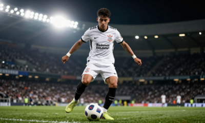 Clube inglês e rivais europeus monitoram a joia Breno Bidon, do Corinthians, com multa milionária