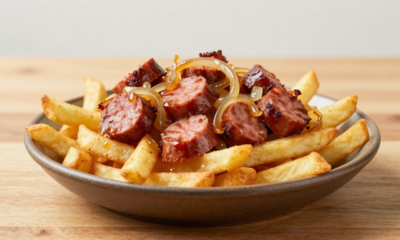 Como preparar batatas fritas com calabresa crocantes e cheias de sabor em cada mordida