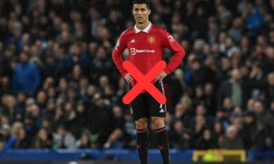 Cristiano Ronaldo fora do top 10 de ranking histórico do Manchester United