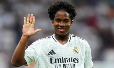 Endrick é emprestado ao Lyon após perder espaço com Xabi Alonso no Real Madrid