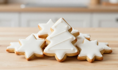 Essa receita de biscoitos caseiros podem ser usados como verdadeiros presentes de Natal