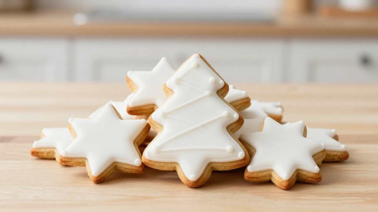 Essa receita de biscoitos caseiros podem ser usados como verdadeiros presentes de Natal
