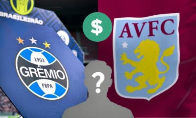 Grêmio vende promessa ao Aston Villa e mostra como a Premier League atrai jovens promessas