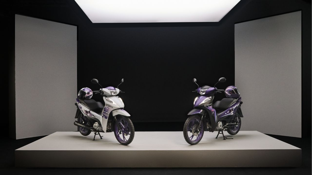 Honda apresenta Biz Kuromi com conceito e design inspire em anime
