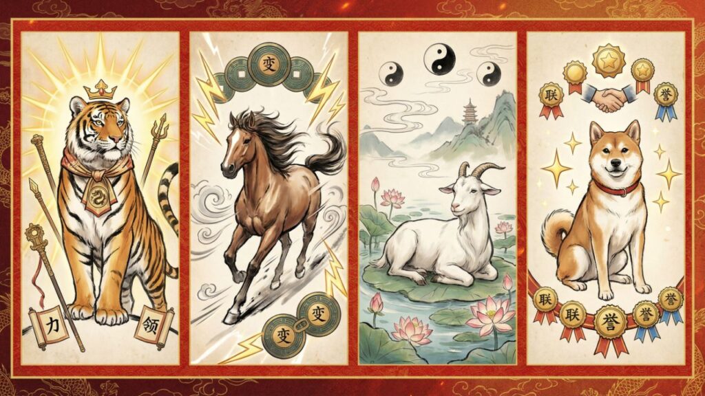 Horóscopo chinês de 2026 revela transformações intensas para quatro signos específicos