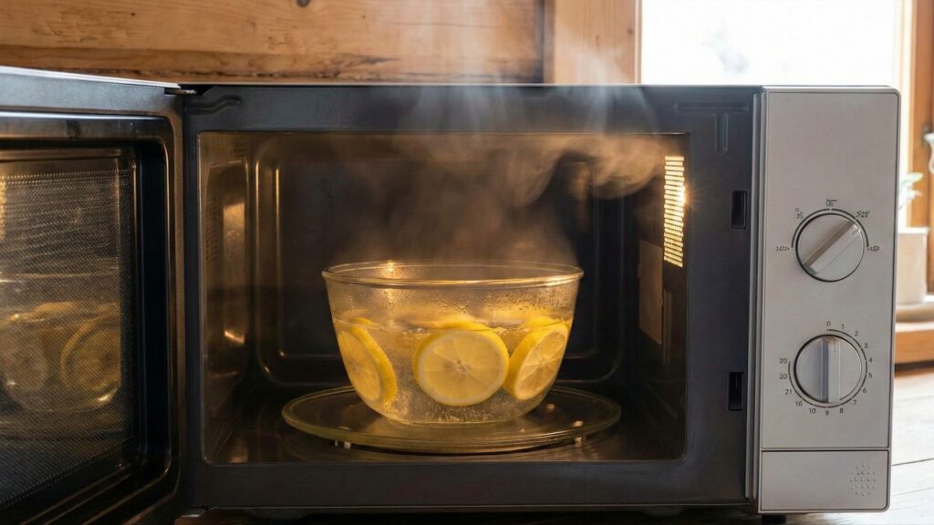 O jeito mais fácil de limpar micro-ondas que remove até a sujeira mais antiga e pesada