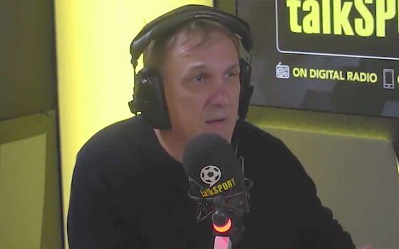 Tony Cascarino, comentarista da Talksport (Foto: Express.co.uk)