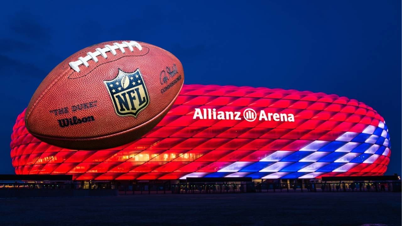A Allianz Arena, estádio do Bayern de Munique, vai receber jogos da NFL nos próximos anos