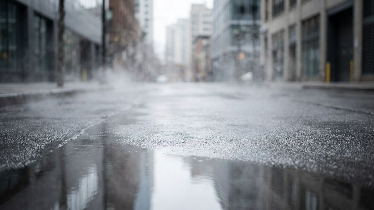 O que causa o vapor que sobe das ruas depois da chuva e deixa a cidade com aquele clima misterioso