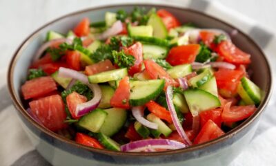 7 saladas para ajudar a combater o inchaço