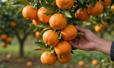 Quem planta mexerica desse jeito consegue evitar a queda dos frutos antes da colheita