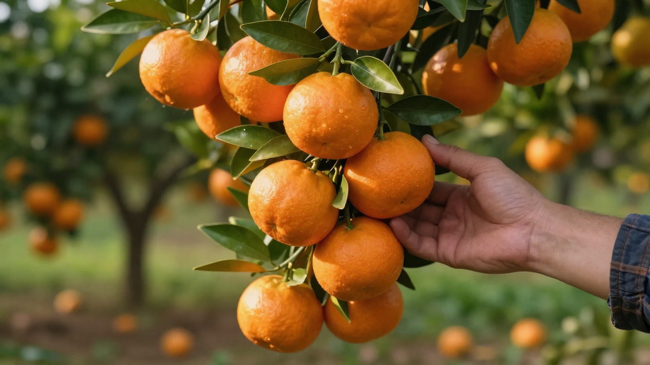 Quem planta mexerica desse jeito consegue evitar a queda dos frutos antes da colheita