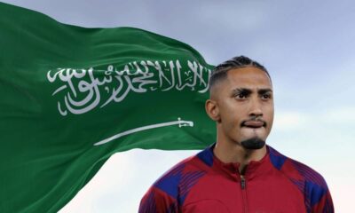 Raphinha pode deixar o Barcelona após a Copa e entra no radar da Arábia Saudita