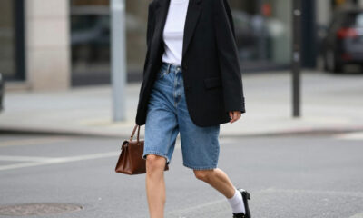 Saiba tudo sobre a bermuda jeans e como as celebridades estão usando essa tendência prática única