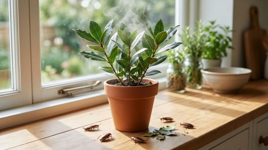 Essa erva aromática afasta baratas e ainda perfuma a casa com um frescor natural