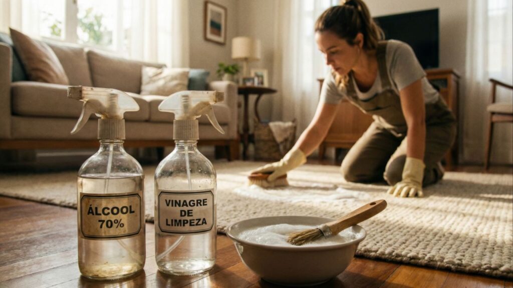 Como criar o tira-manchas de tapetes perfeito que remove odores e sujeira de uma só vez