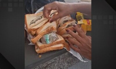 Polícia penal flagra drogas ocultas em pães durante visita à unidade