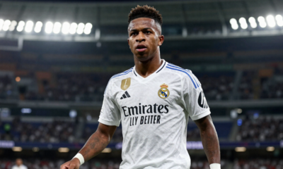 Vini Jr. ainda não renovou com o Real Madrid e já conversa com gigantes ingleses