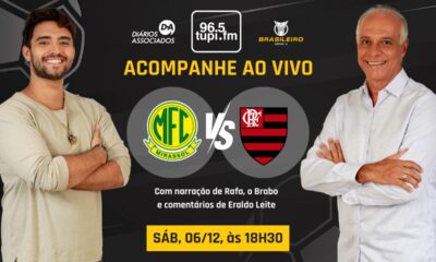 Mirassol e Flamengo ao vivo