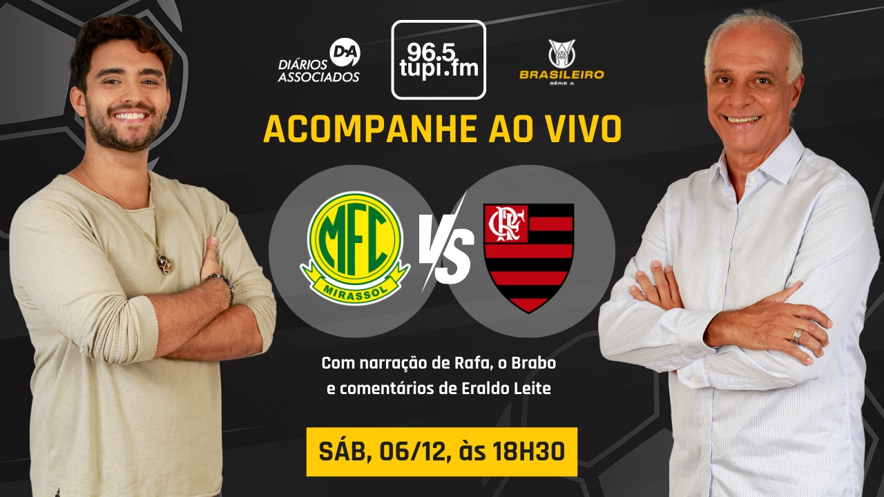 Mirassol e Flamengo ao vivo
