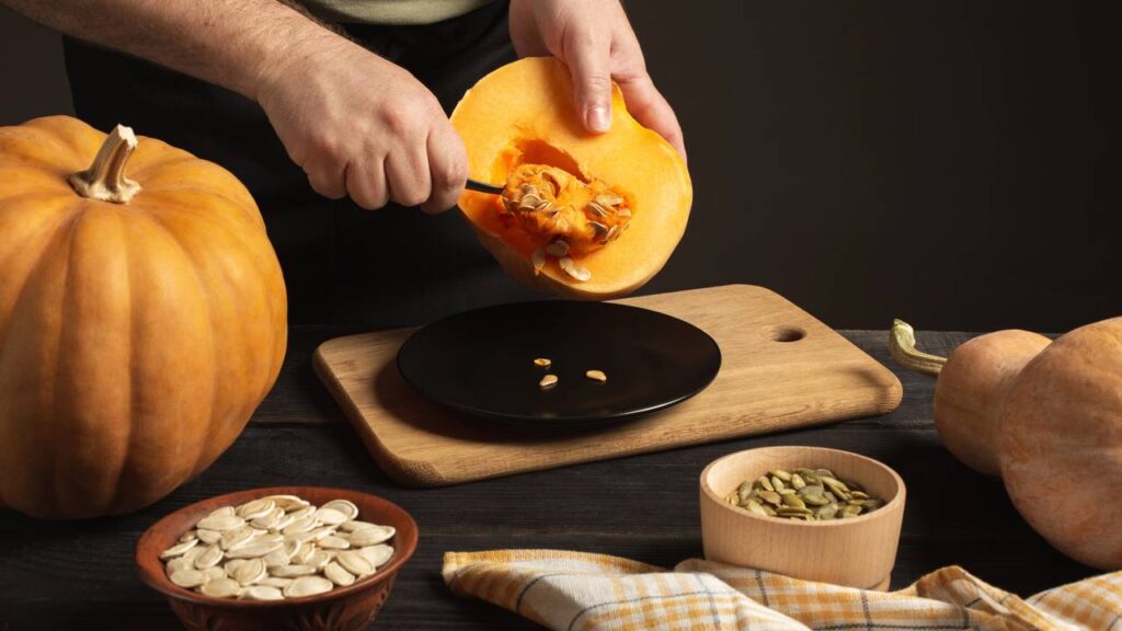 Abóbora cortada pode durar até uma semana quando guardada do jeito certo