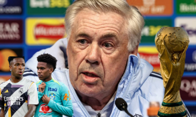 Ancelotti garante Vinicius Júnior e Estêvão na Seleção Brasileira para a Copa do Mundo de 2026