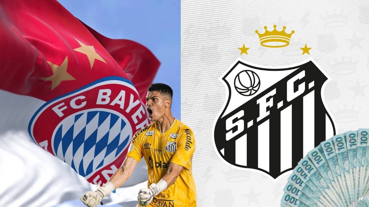 Bayern tem interesse em Gabriel Brazão e faz oferta milionária ao Santos