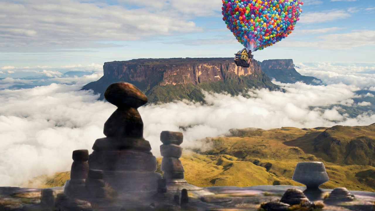 Essa é a montanha misteriosa a 2.810 metros na fronteira do Brasil que inspirou o famoso filme "Up: Altas Aventuras"