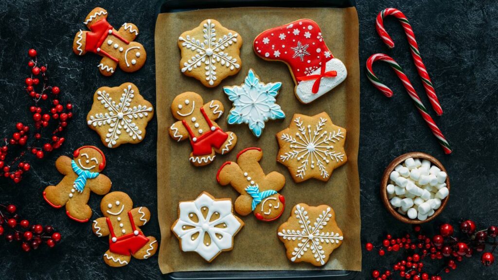 Essa receita de biscoito natalino é simples, divertida e perfeita para dar de lembrança