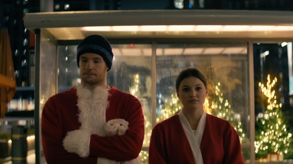 Novo filme de Natal da Netflix mistura festa de luxo, crime planejado e romance