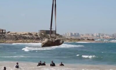 Achado submerso revela novos detalhes do Farol de Alexandria