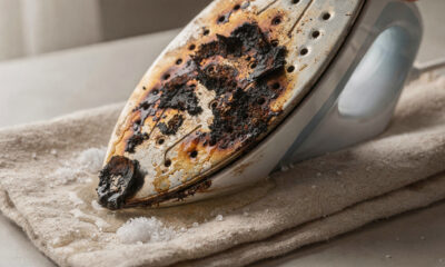 Para quem precisa limpar ferro de passar queimado, a mistura de sal e vinagre é uma combinação simples e poderosa