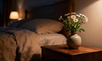 A camomila é a planta que traz paz espiritual e melhora a energia do sono com seu perfume suave