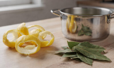 Ninguém fala, mas essa mistura de limão e louro no vapor pode transformar o ar da sua casa e até sua rotina de limpeza