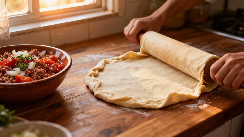 O segredo da massa perfeita de esfiha e recheio super úmido