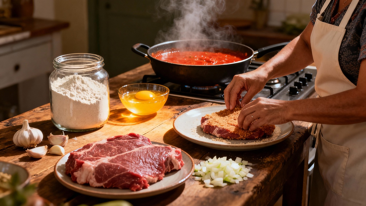 Como fazer um parmegiana crocante por fora e macio por dentro