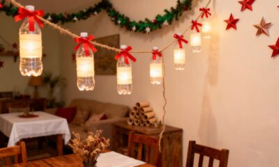 Enfeites de Natal perfeitos gastando pouco dinheiro