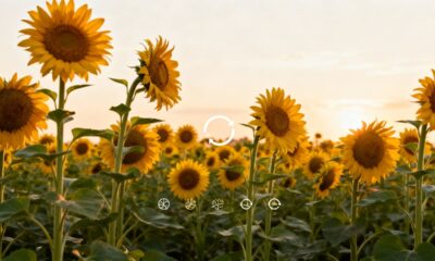 O girassol é a planta que representa alegria e vitalidade e ilumina até os dias mais difíceis