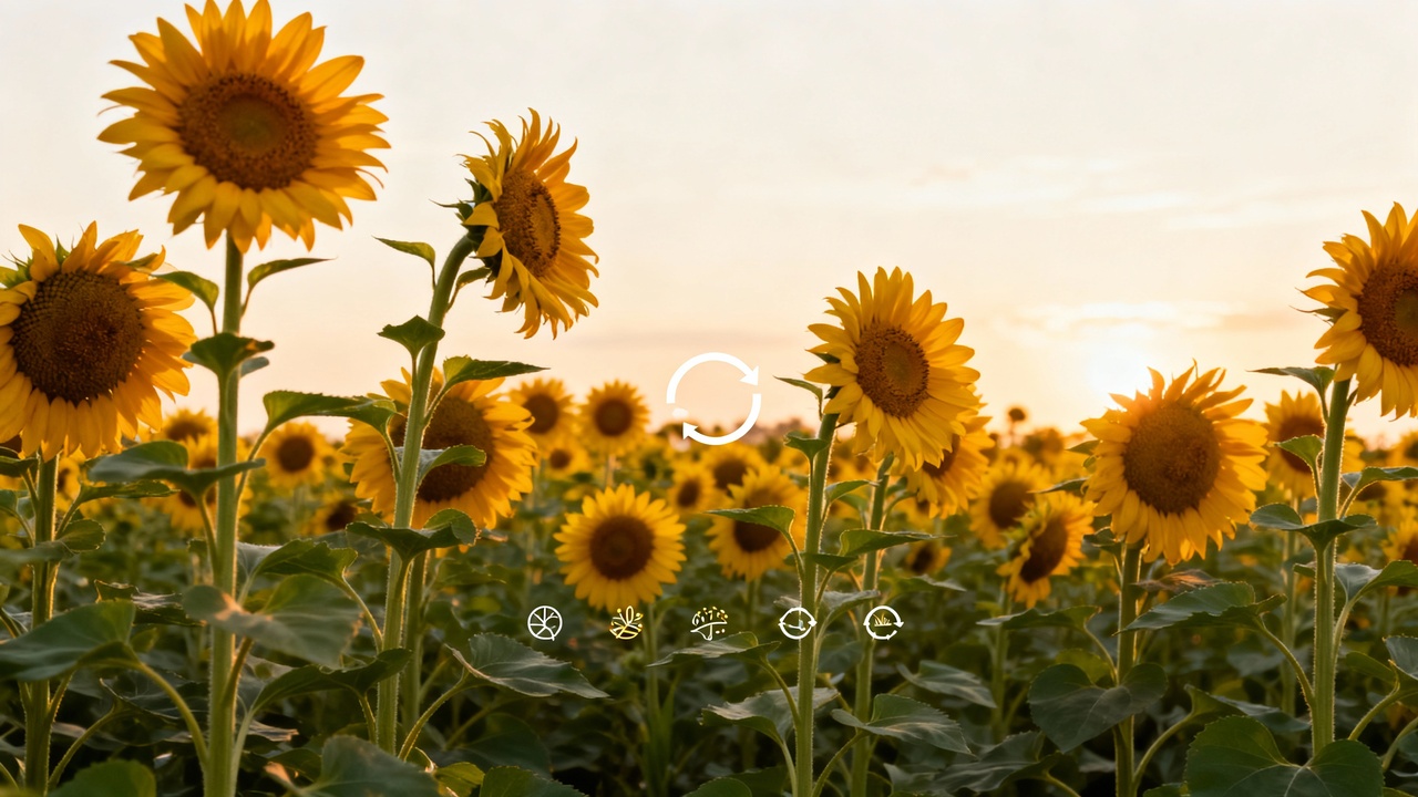 O girassol é a planta que representa alegria e vitalidade e ilumina até os dias mais difíceis