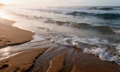 O som das ondas muda com a maré e guarda um mistério encantador