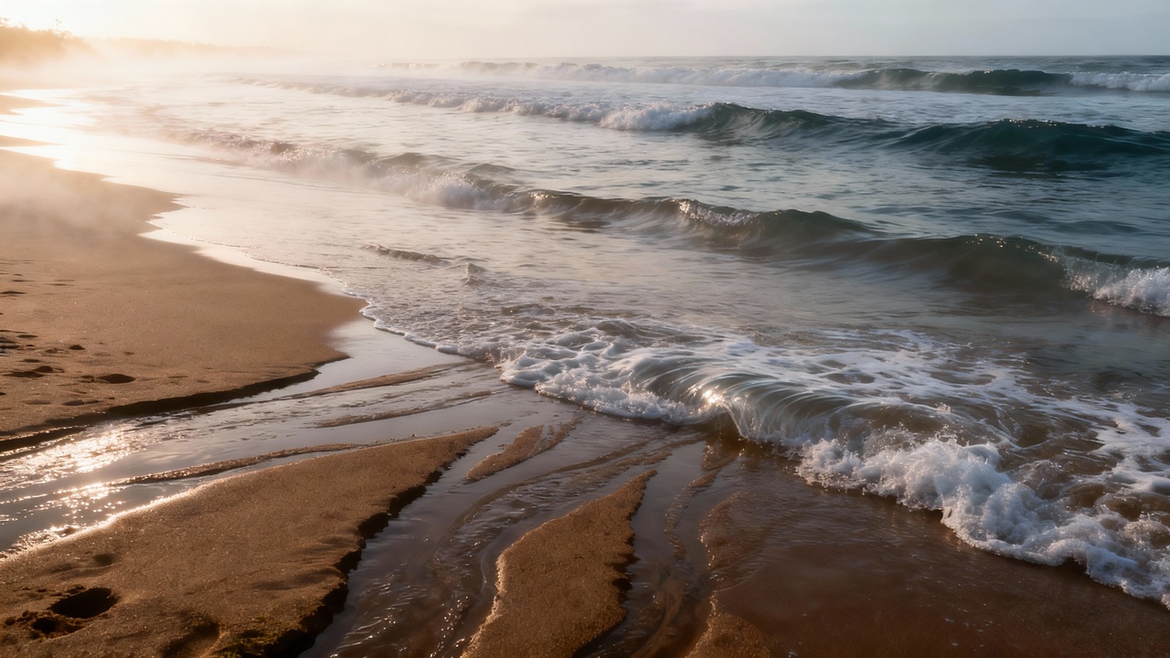 O som das ondas muda com a maré e guarda um mistério encantador