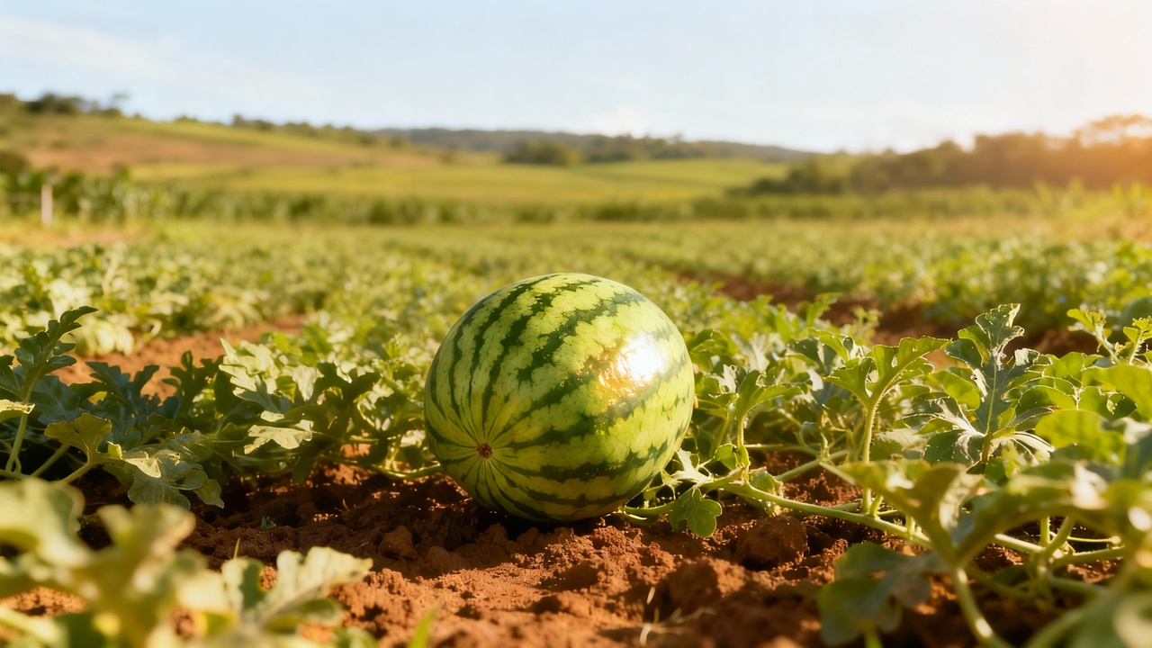A melancia precoce que amadurece rápido e tem sabor intenso, perfeita para colher cedo no quintal