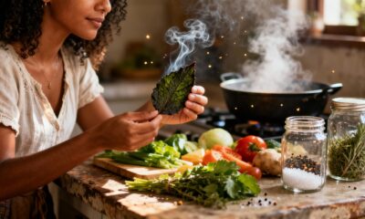 Essa folha tem sabor defumado e substitui o sal em várias receitas sem perder o sabor do prato