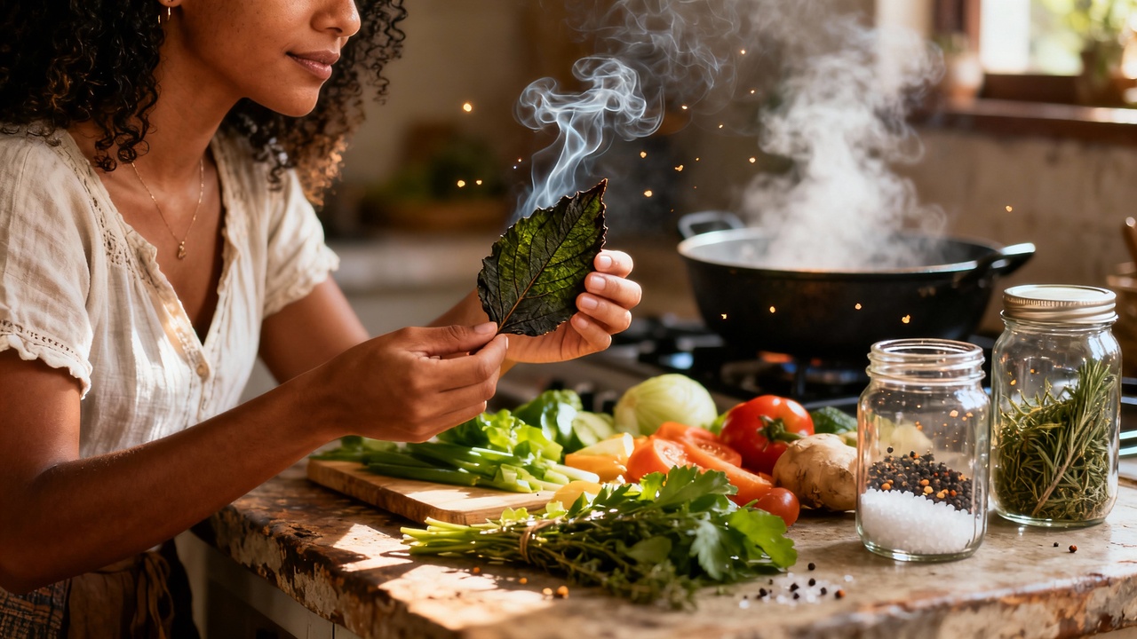 Essa folha tem sabor defumado e substitui o sal em várias receitas sem perder o sabor do prato
