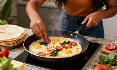 Coloque ovos na tortilha e você ficará surpreso com o resultado